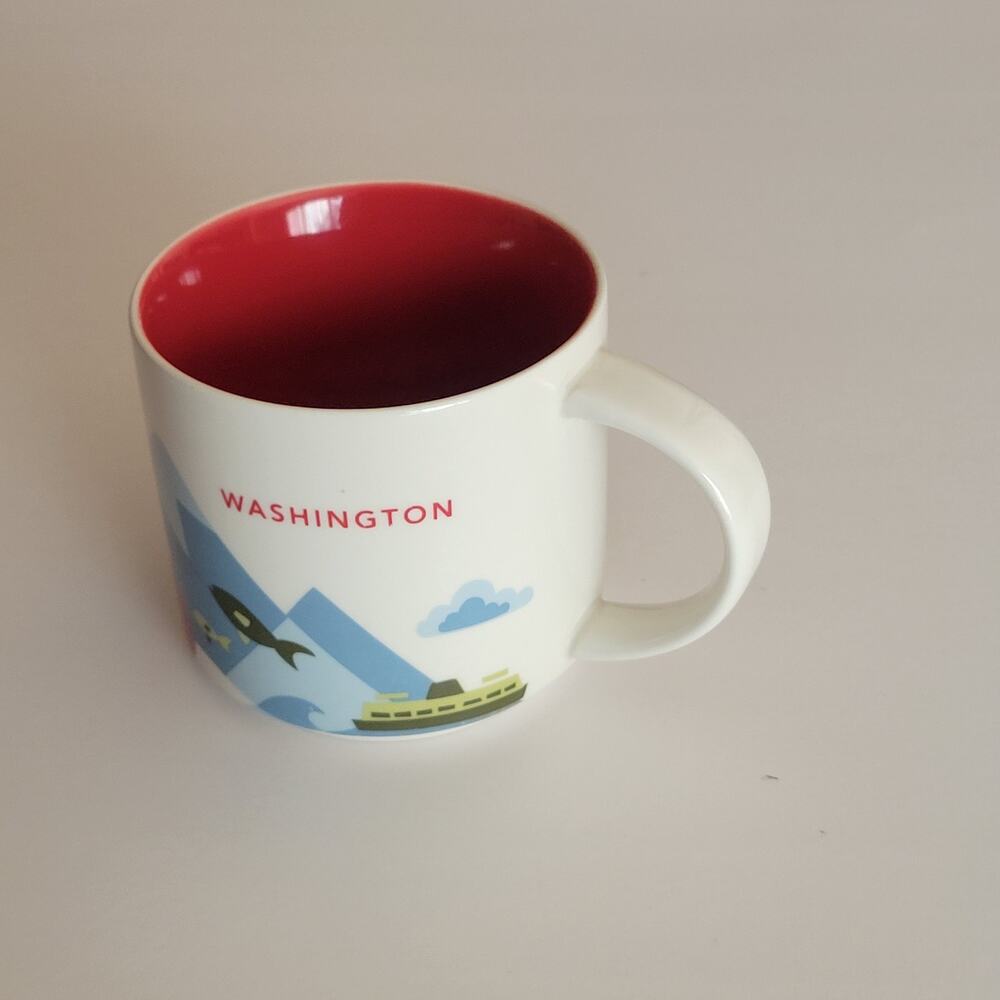 Starbucks You Are Here Collection Washington D.C 2017 14oz. Coffee Mug Cup